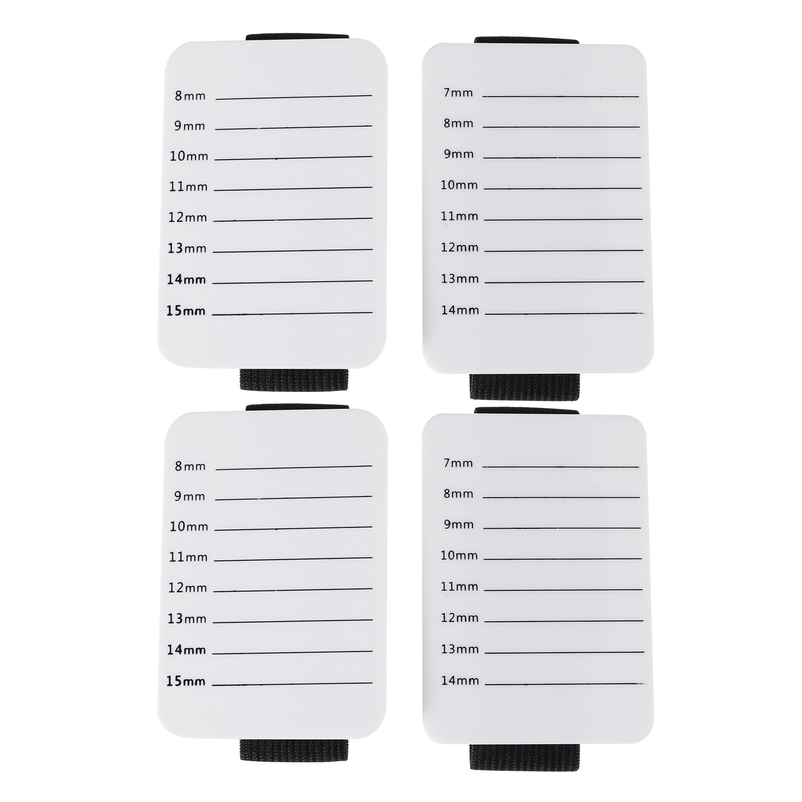 Lash Tray Organizer - 4Pcs Eyelash Pallet Elastic Strap Lash