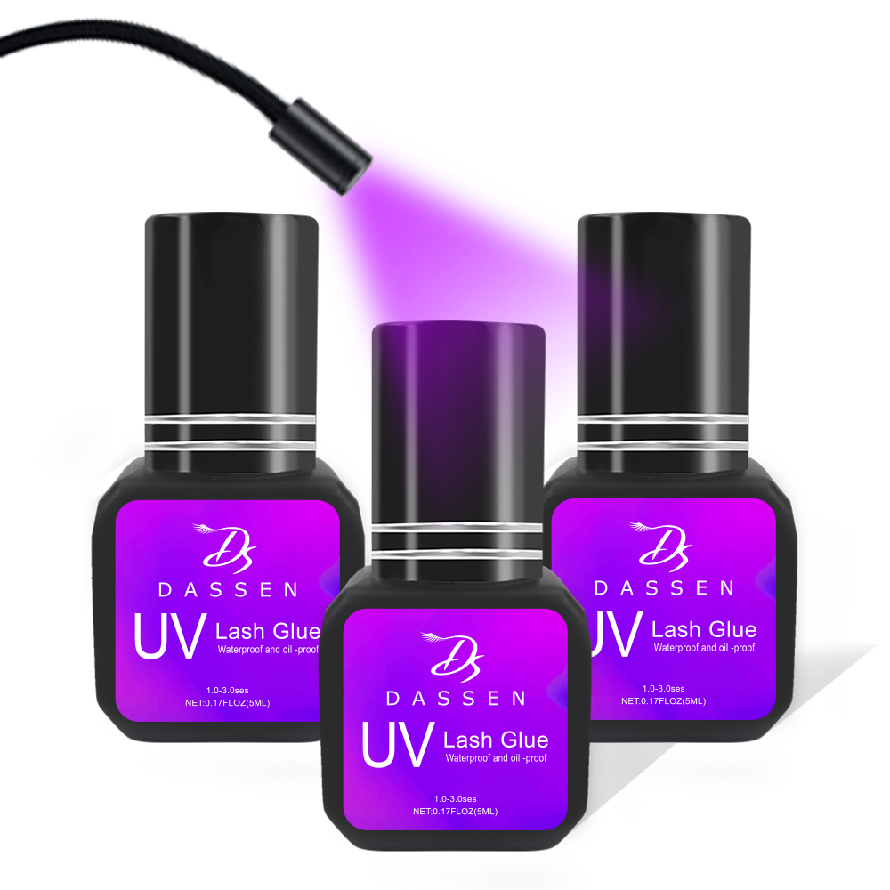 Eyelash Extension Uv - Dassen UV Glue Eyelashes 1s eyelash