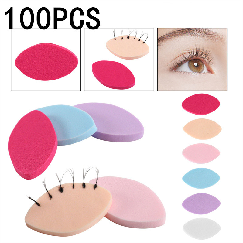 Eyelash Extension Maps - 100PCS Soft Sponge False Eyelash Pads