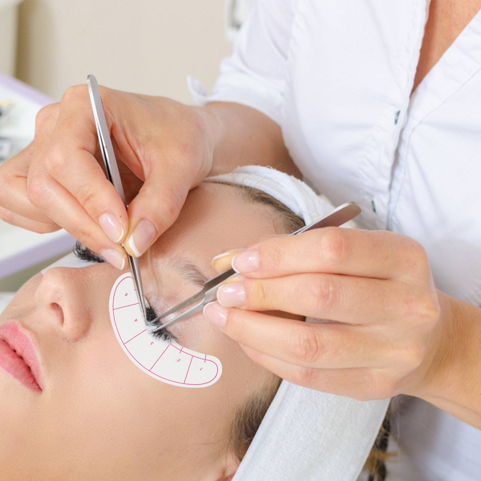 10 Sheets Eyelash Extension Pa - Eyelash Extension Maps 评论和价格
