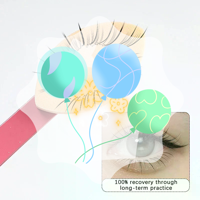 50PCS Soft Sponge False Eyelas - Eyelash Extension Maps 评论和价格