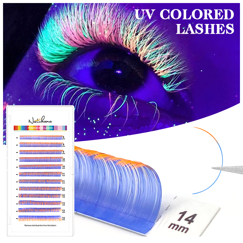 NATUHANAFashion UV Color Eyela - Eyelash Extension Uv 评论和价格