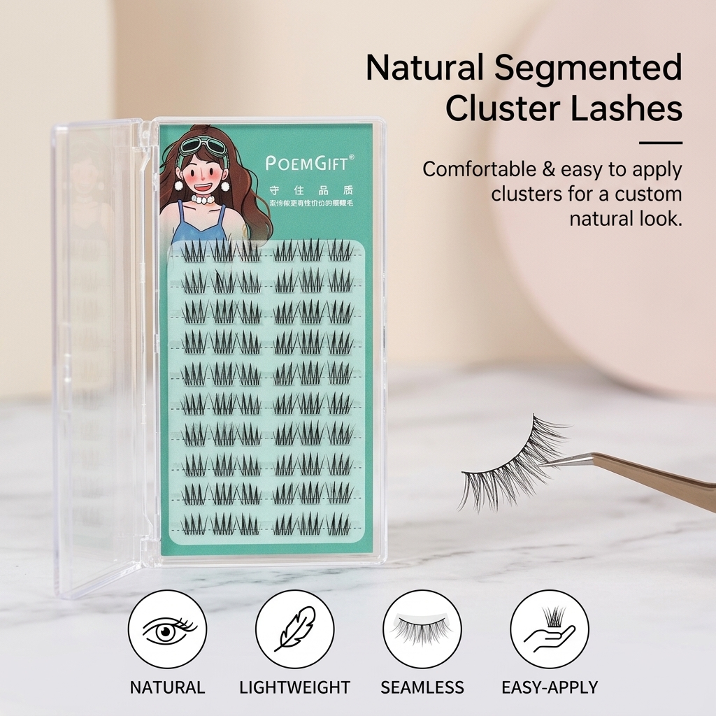 9mm Short Lashes Korean-style  - Eyelash Extension For Asian Eyes 评论和价格