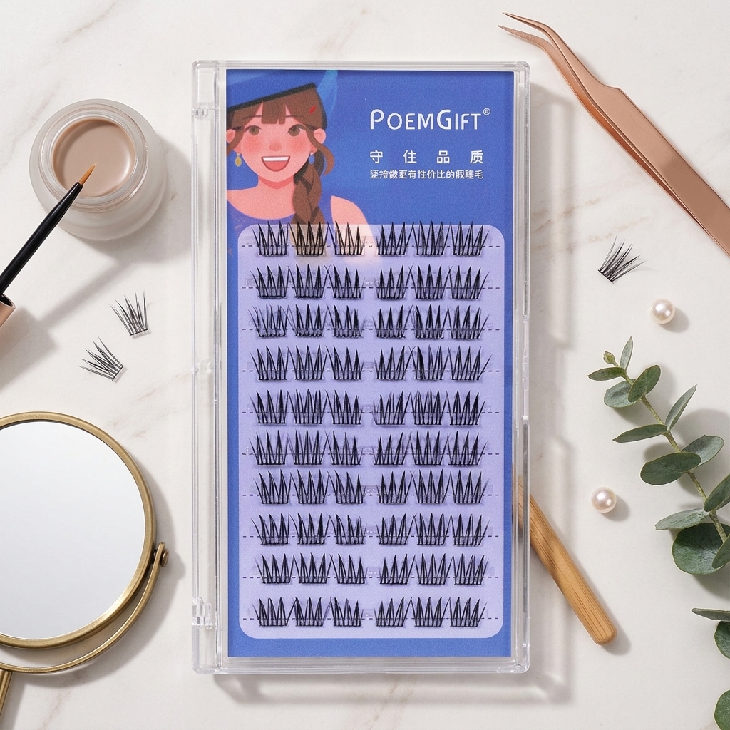 9mm Short Lashes Korean-style  - Eyelash Extension For Asian Eyes 评论和价格