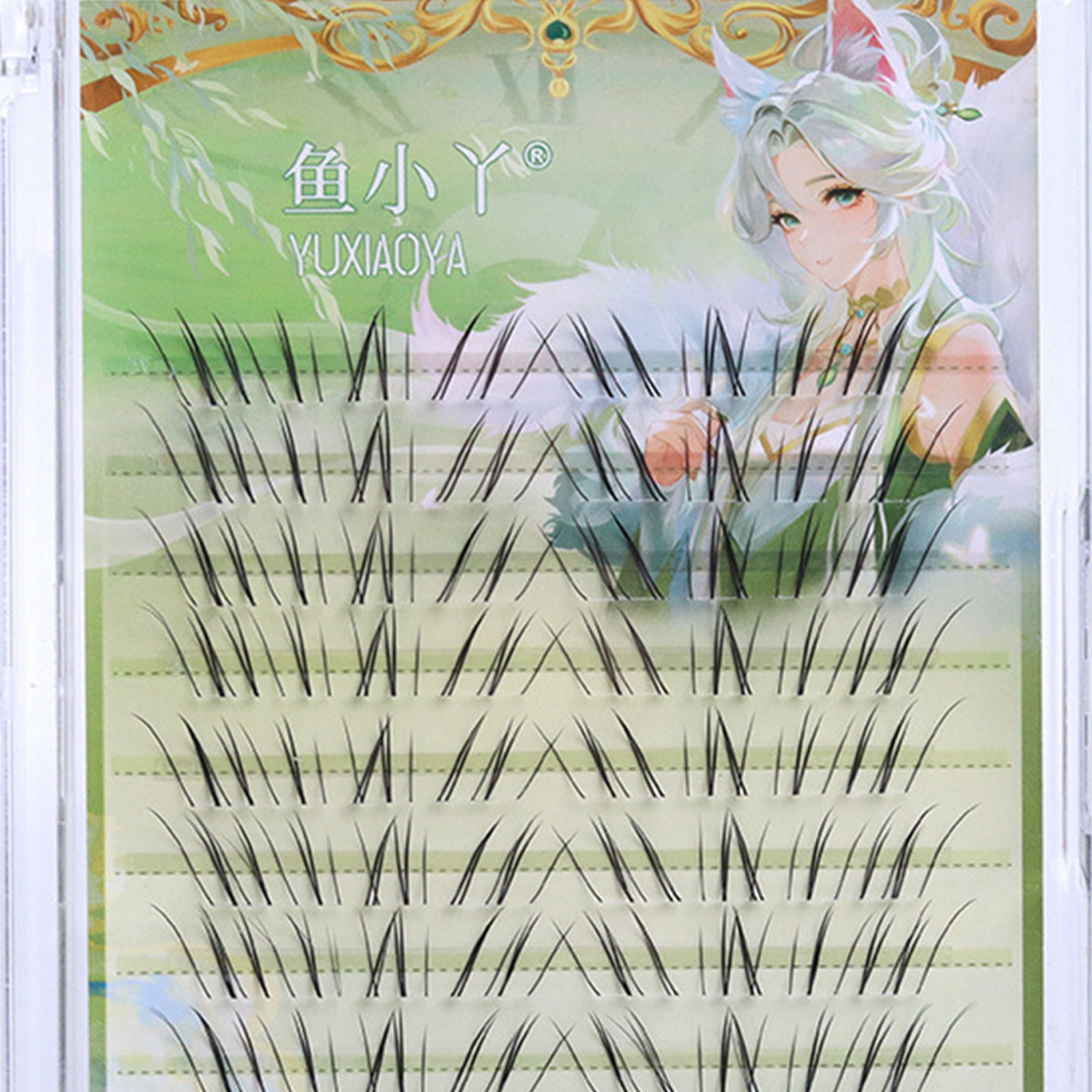 Foxes Tail Style False Eyelash - Eyelash Extension For Asian Eyes 评论和价格