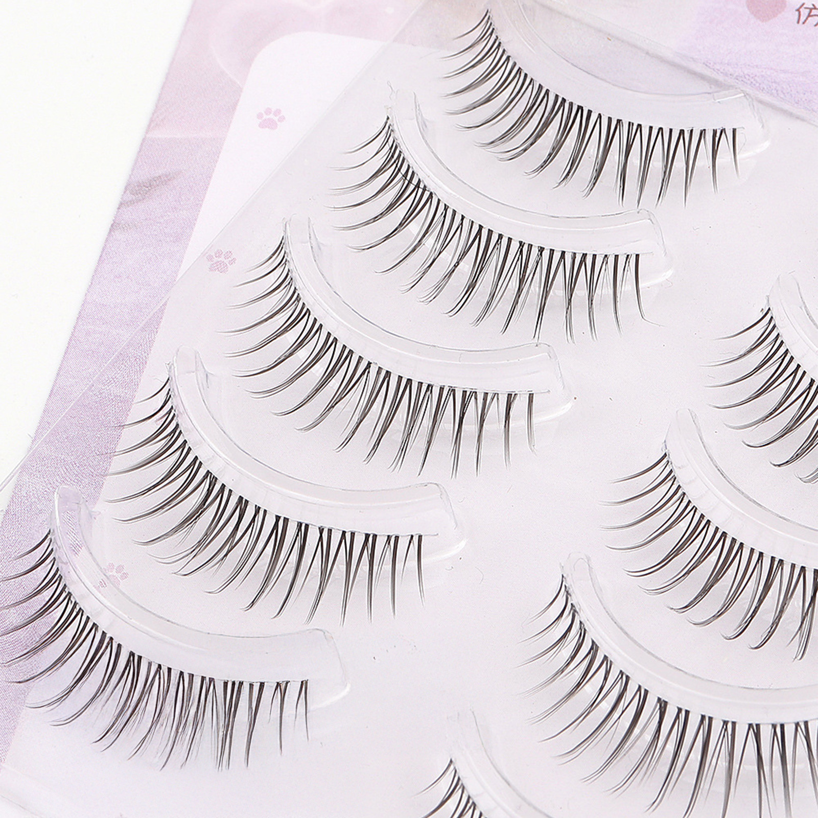 Thin Band Manga Lashes Extensi - Eyelash Extension For Asian Eyes 评论和价格
