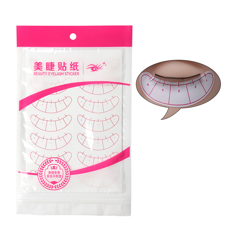 70 Pairs Lash Mapping Stickers - Eyelash Extension Maps 评论和价格