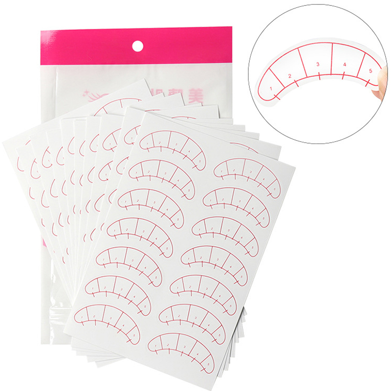 70/140 Pairs Lash Mapping Stic - Eyelash Extension Maps 评论和价格