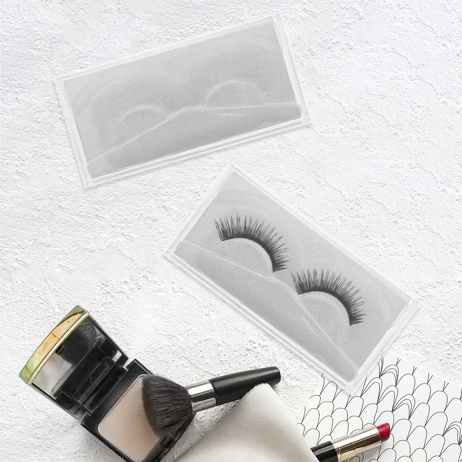 6Pcs False Eyelash Organizer D - Lash Tray Organizer 评论和价格