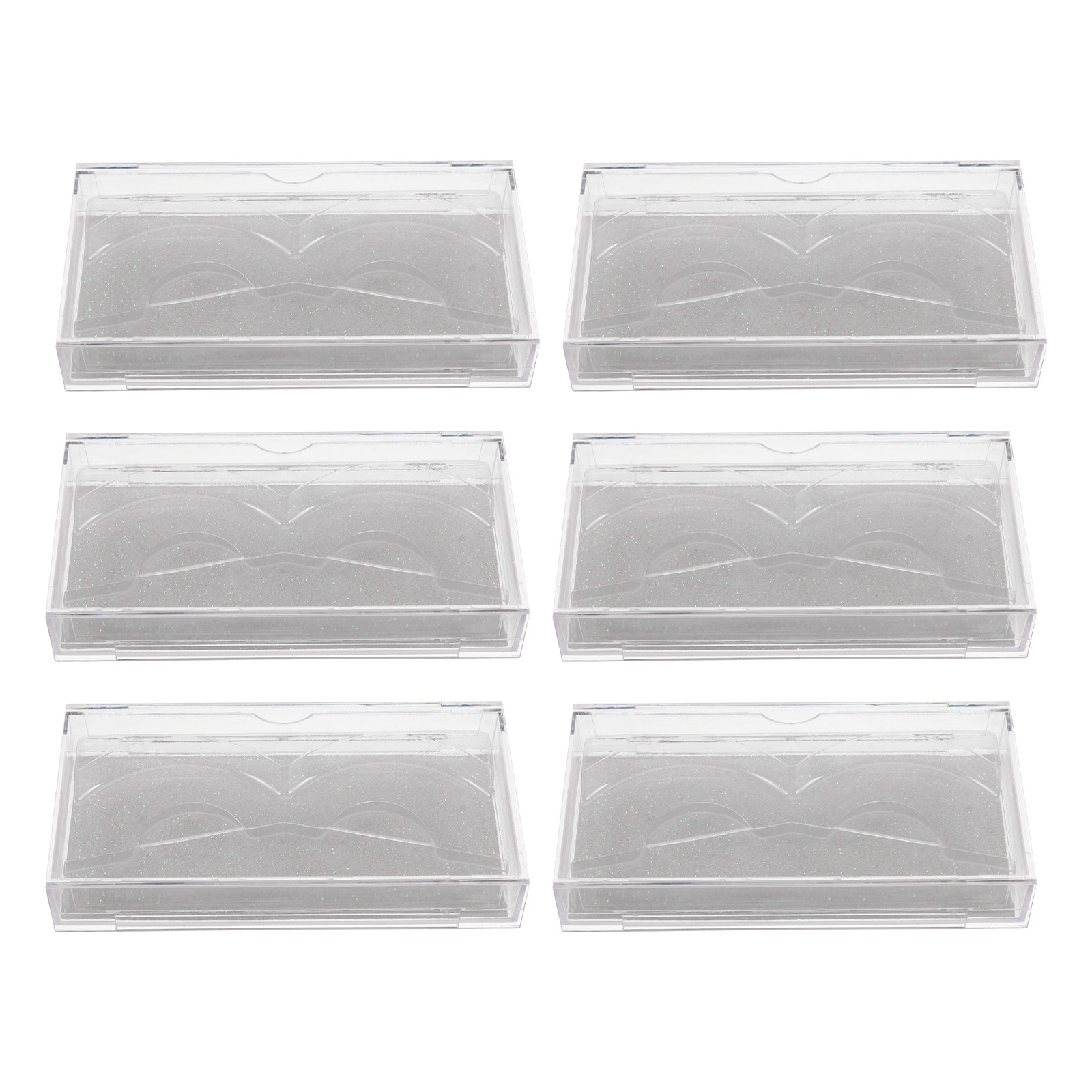 6Pcs False Eyelash Organizer D - Lash Tray Organizer 评论和价格