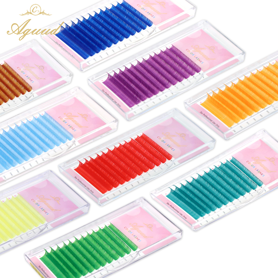 Color Lash Purple Blue Brown G - Eyelash Extension Uv 评论和价格