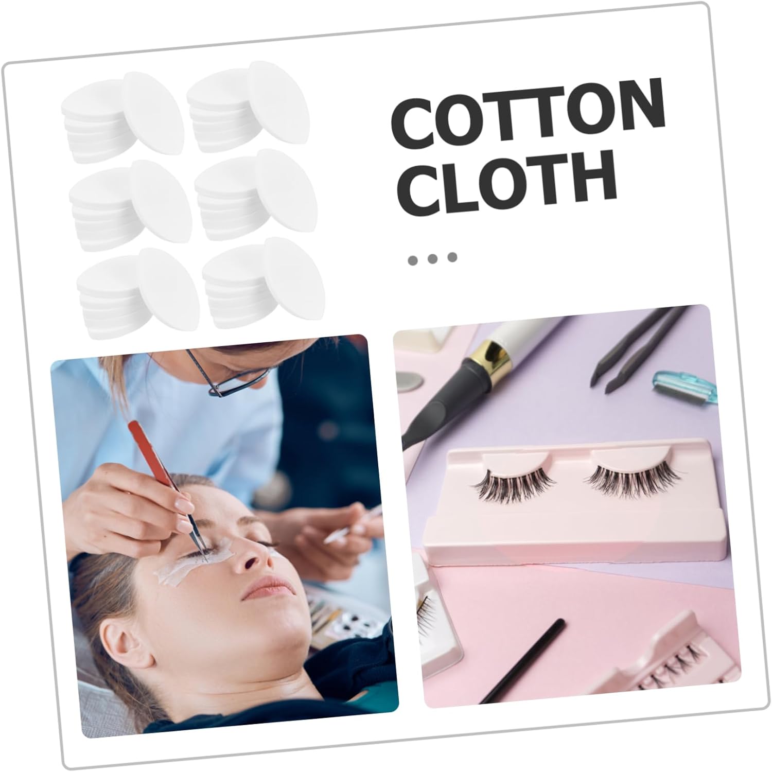 50Pcs Lash Practice Sponges -  - Eyelash Extension Maps 评论和价格