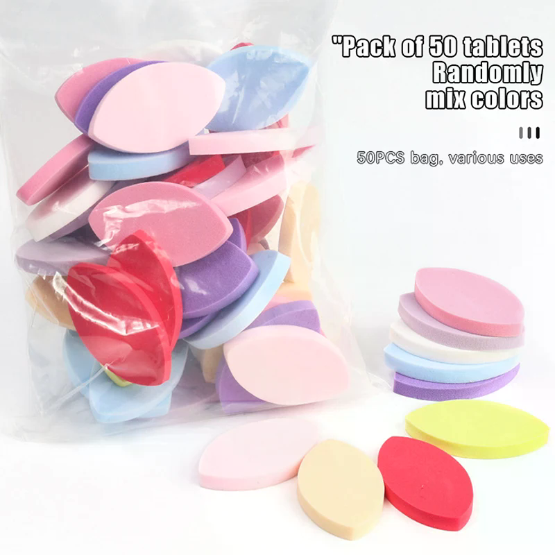 50PCS Soft Sponge False Eyelas - Eyelash Extension Maps 评论和价格