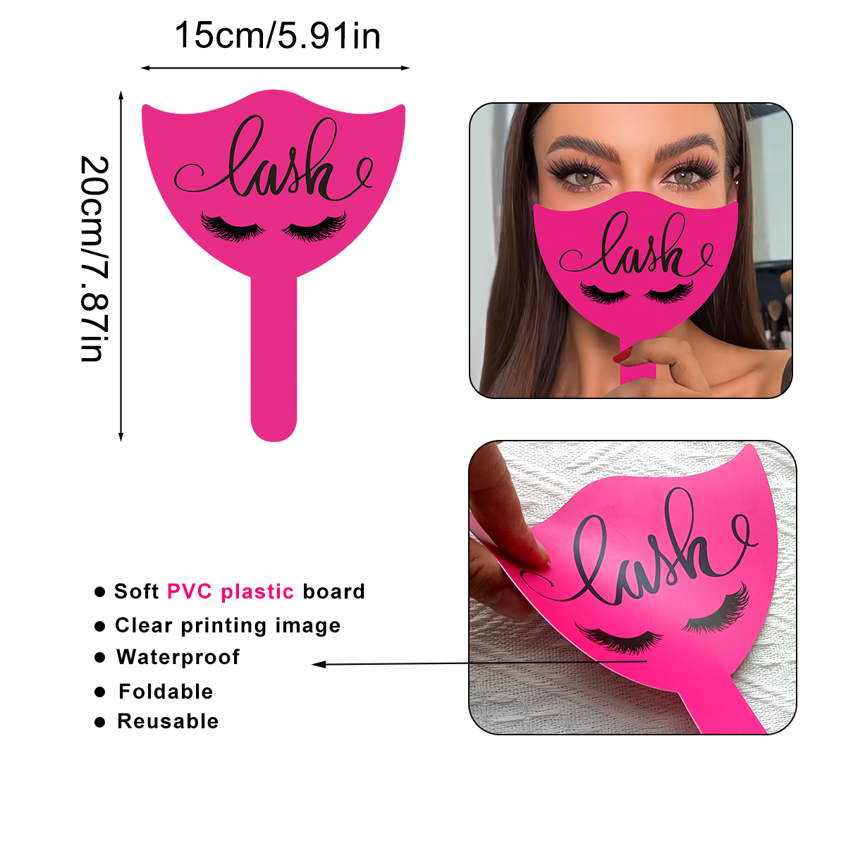 2Pcs Eyelash Technician Photo  - Eyelash Extension Salon 评论和价格