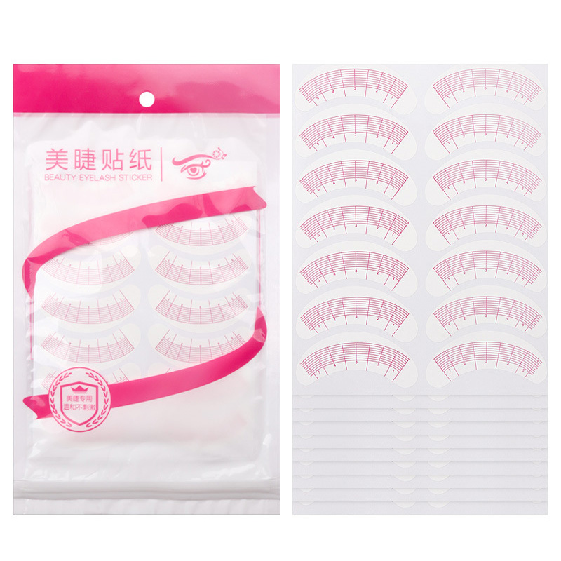 70 Pairs Eyelash Mapping Stick - Eyelash Extension Maps 评论和价格
