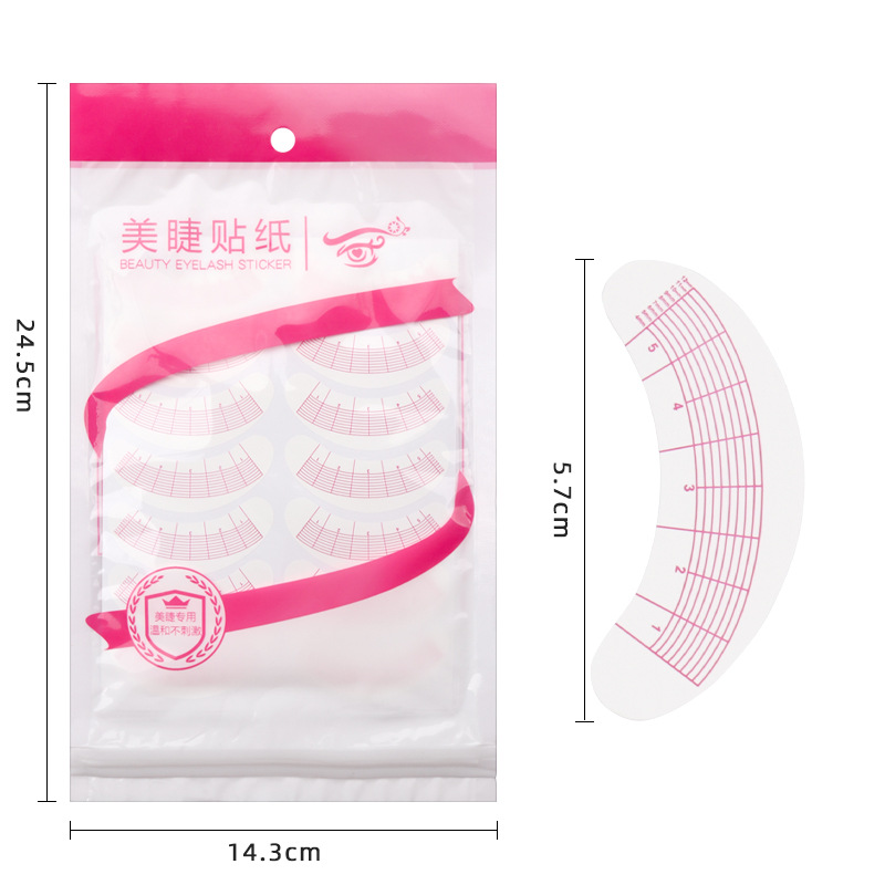 70 Pairs Eyelash Mapping Stick - Eyelash Extension Maps 评论和价格