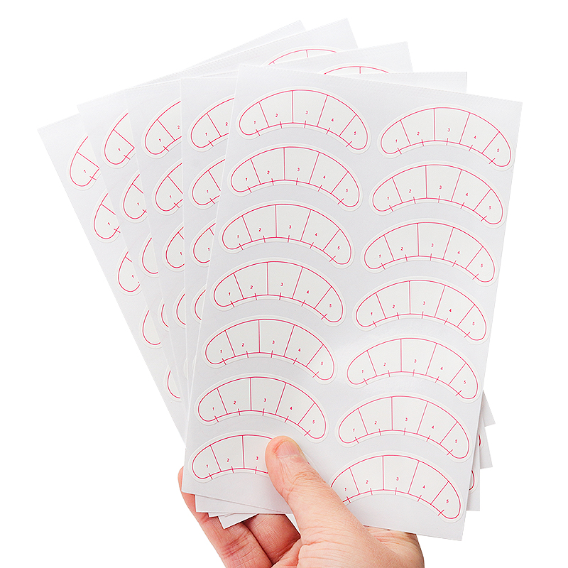 70 Pairs Eyelash Mapping Stick - Eyelash Extension Maps 评论和价格