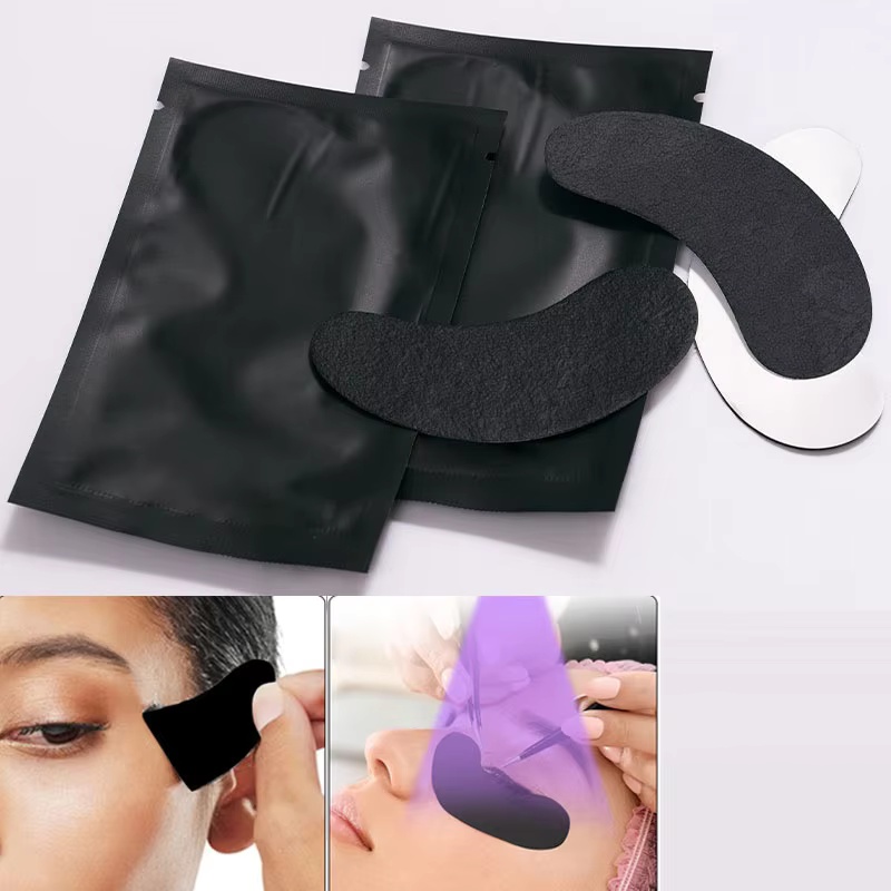 Padding UV Black Patches And U - Eyelash Extension With Glasses 评论和价格