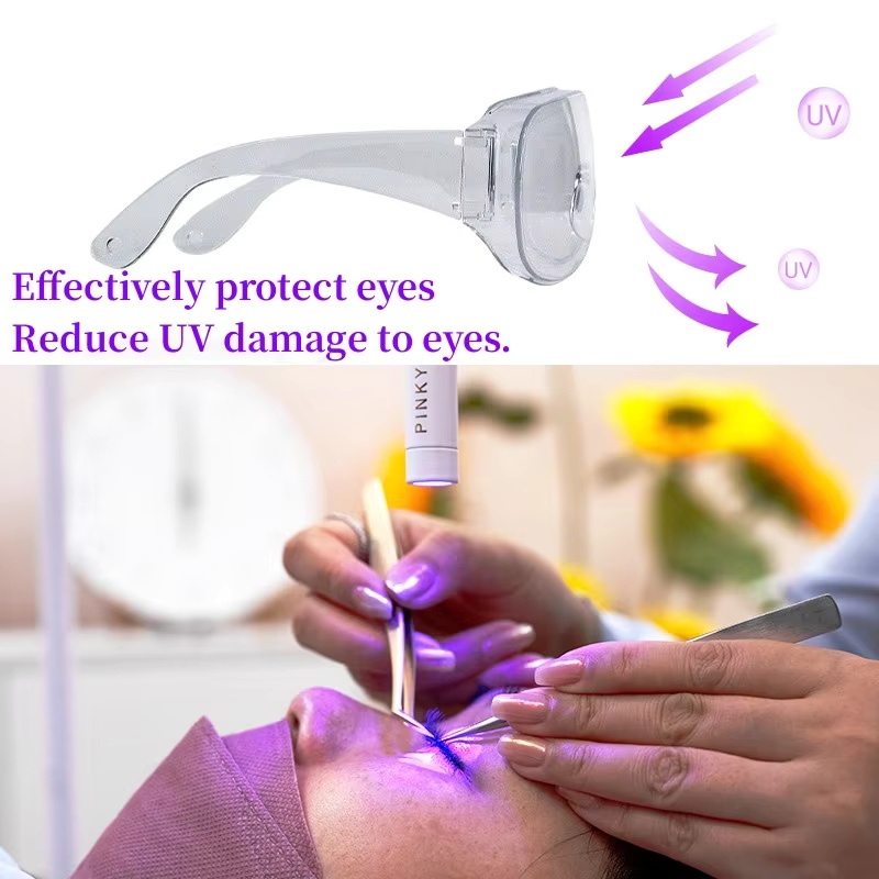 Padding UV Black Patches And U - Eyelash Extension With Glasses 评论和价格