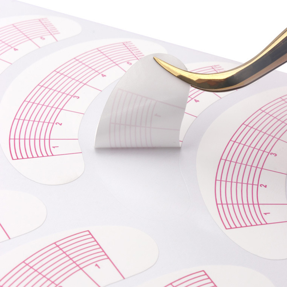 2/5 Packs Lash Mapping Sticker - Eyelash Extension Maps 评论和价格