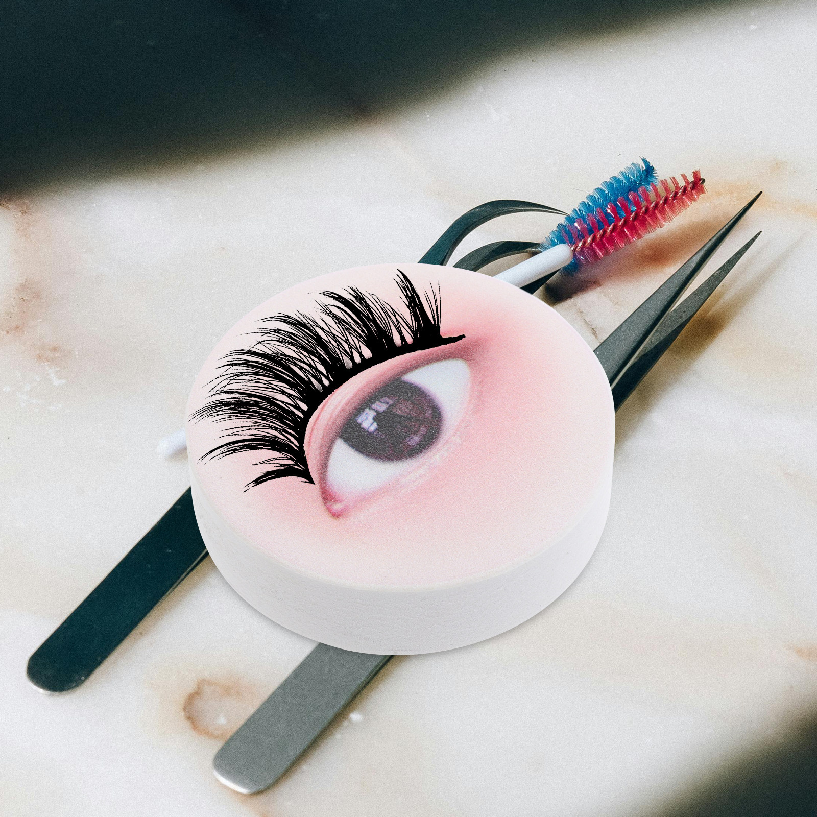 3Pcs Training Head Eyelash Ext - Eyelash Extension Salon 评论和价格