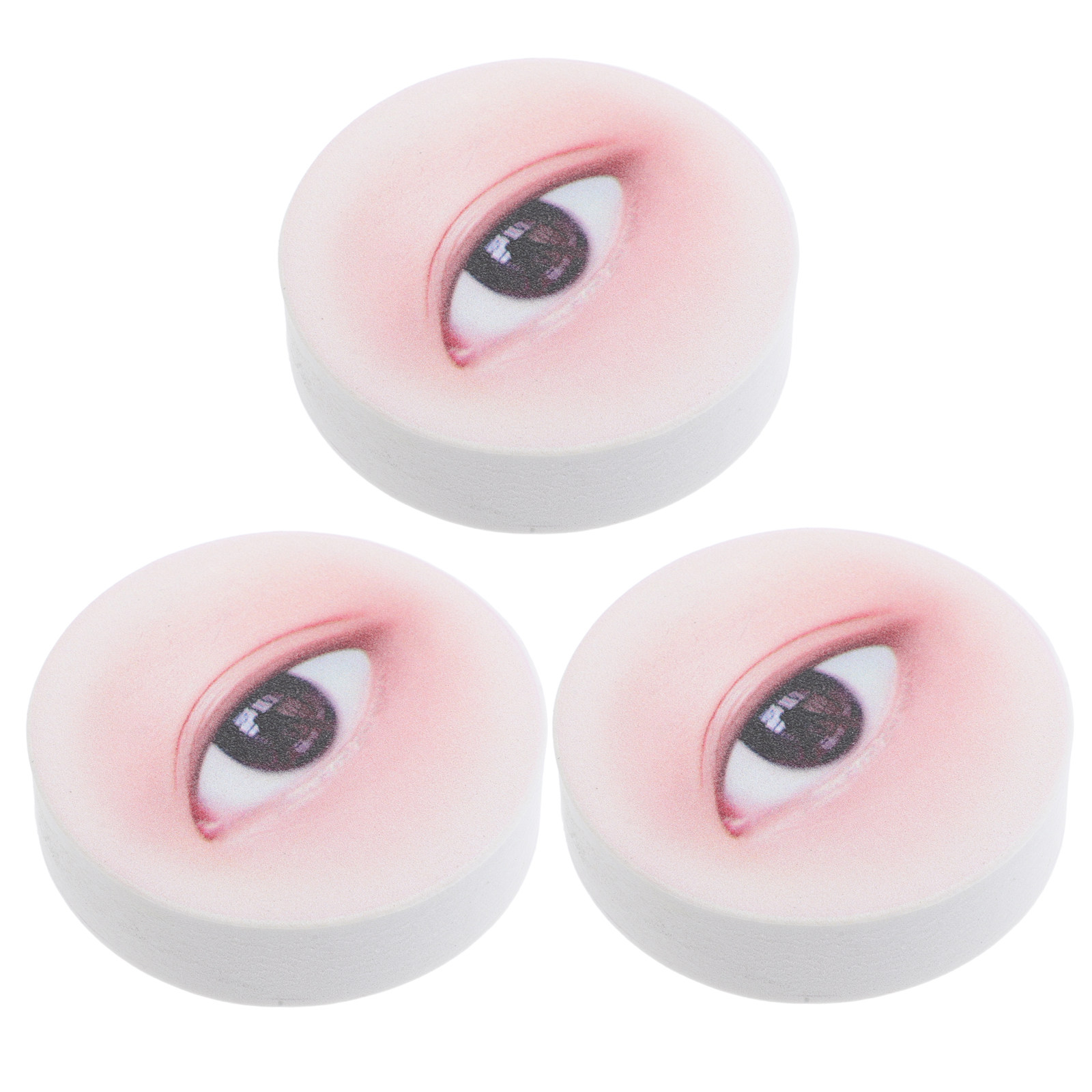 3Pcs Training Head Eyelash Ext - Eyelash Extension Salon 评论和价格