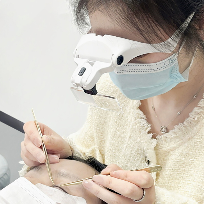 Tattoo Individual Lashes 5 Len - Eyelash Extension With Glasses 评论和价格