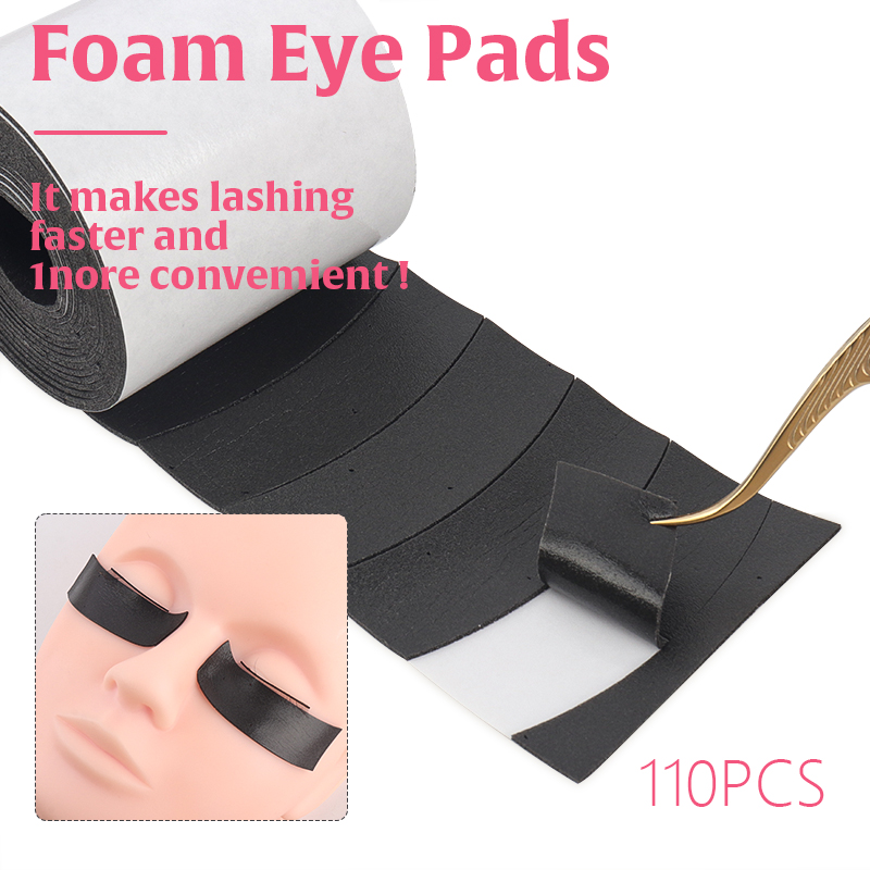 110pcs/Roll Soft PE Foam Lash  - Eyelash Extension Salon 评论和价格