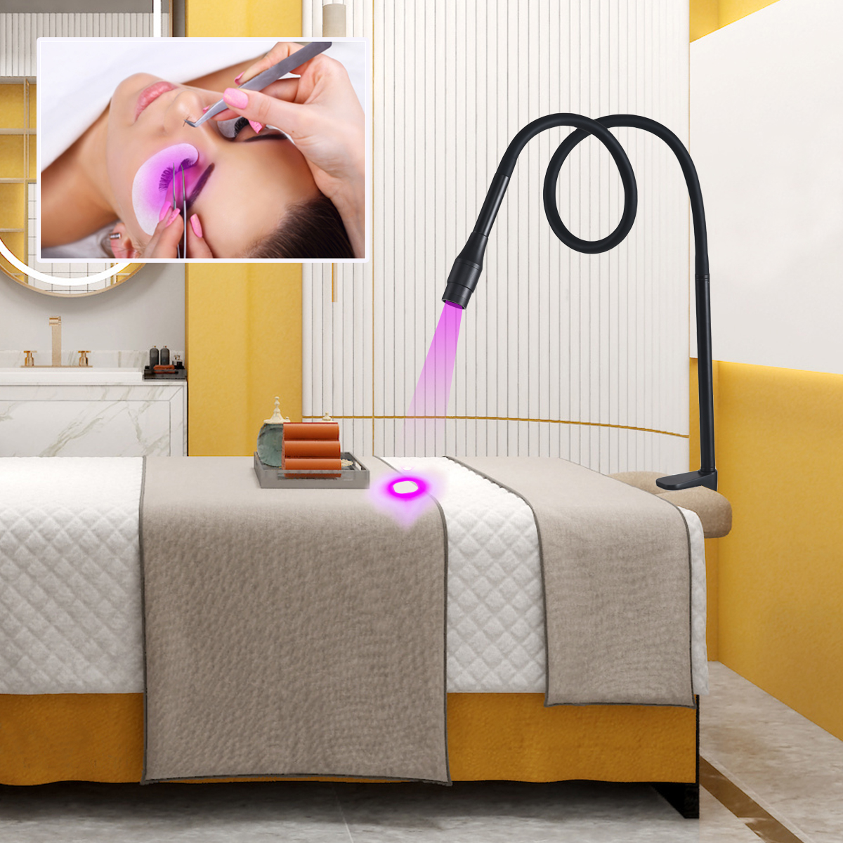 Foot Pedal Gel Flash Cure Eyel - Eyelash Extension Uv 评论和价格