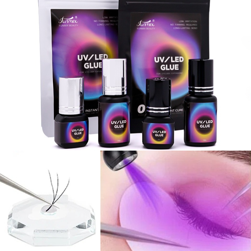 1pcs UV LED Lash Glue 0.5S Fas - Eyelash Extension Uv 评论和价格